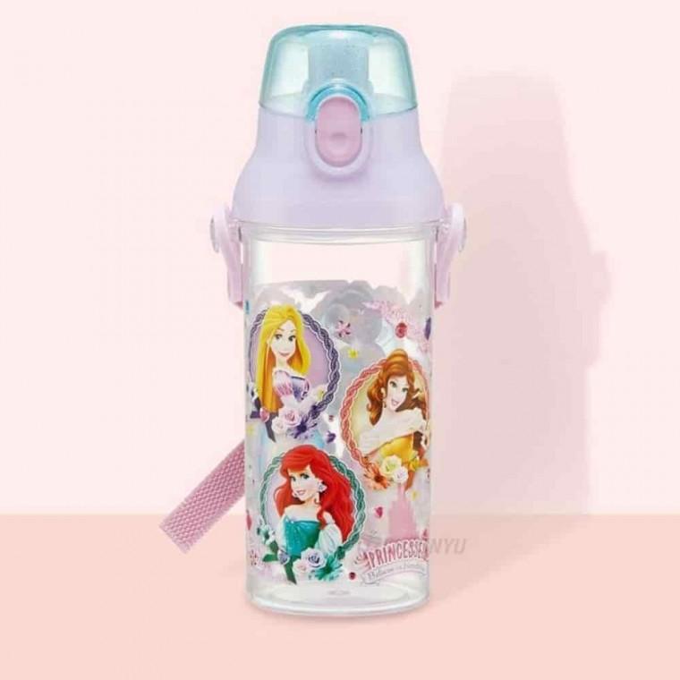 슬림보틀 투명물통 가벼운물병 원터치물통 프린세스 클리어보틀 480ml