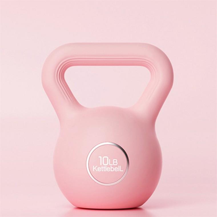 힙바디 케틀벨 4.5kg 핑크 소프트운동케틀벨