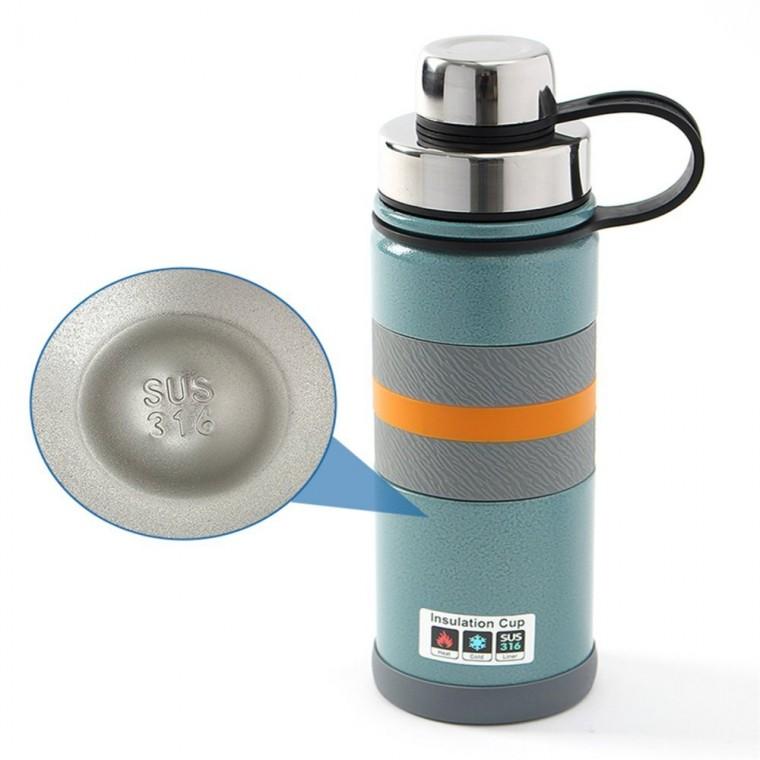 텀블러 보온병 750ml 블루 25mm음용구병