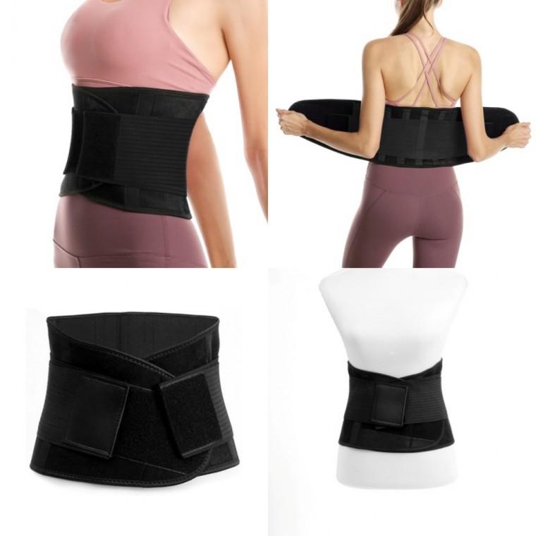 헬스 코르셋 허리보호대 XL 블랙 헬스허리보호대 운동허리보호대
