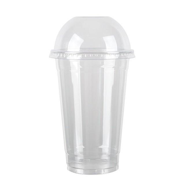 일회용 PET 아이스컵-480ml 뚜껑포함 10set 음료컵
