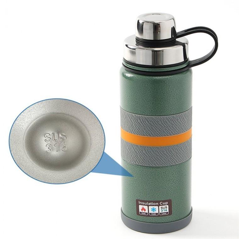 텀블러 보온병 750ml 그린 스테인리스병