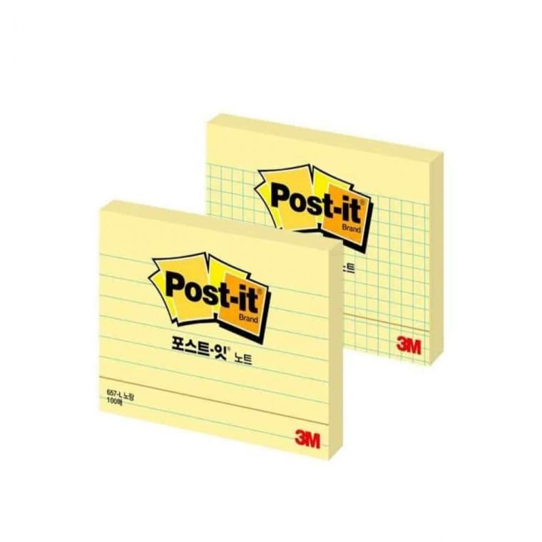 접착메모지 대용량메모지 점착지 메모리필 포스트잇 노랑 102x76