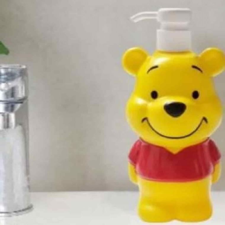 주방세제디스펜서 욕실소품 세제디스펜서 욕실용품 곰돌이푸 디스펜서 500ml
