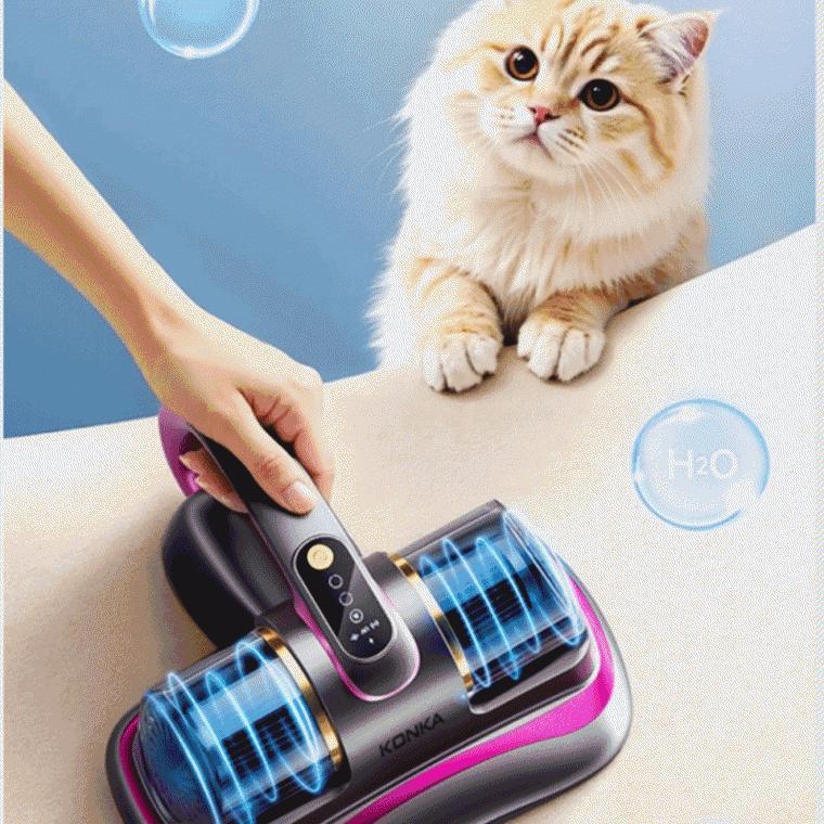 진드기 청소기 무선 제거 침대 가정용 대흡입력 자외선 살균 퍼플색 bed cleaner