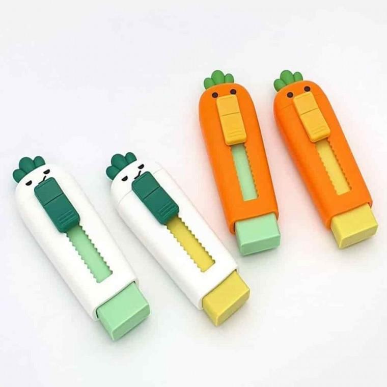 지우개펜 캐릭터지우개 예쁜학용품 디자인문구 슬라이드지우개 21개