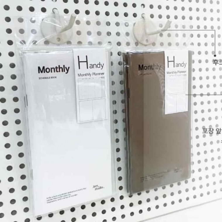 업무관리 월간플래너 월간계획 일정수첩 핸디 먼슬리 플래너