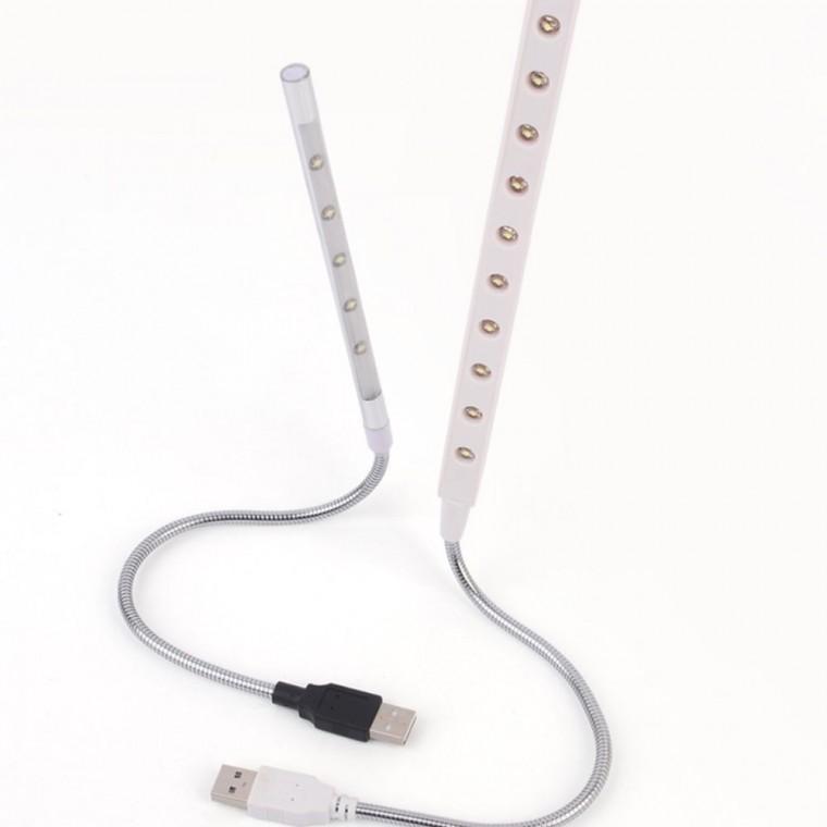 USB 충전 LED 책상 스탠드 침대 각도조절 독서등 무선 이동식 무드등