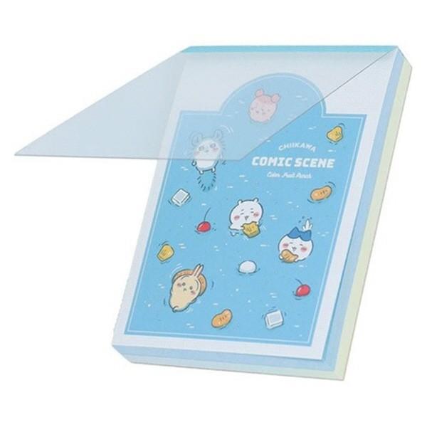 치이카와 농담곰 미니메모지 100매 과일 캐릭터문구 귀여운노트 다꾸용 데스크메모패드