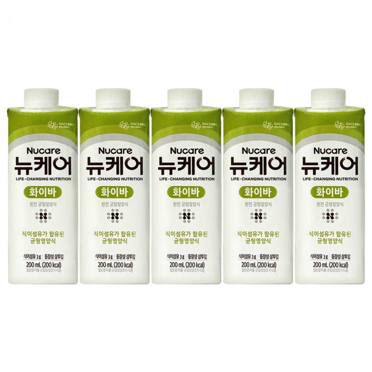 뉴케어 화이바 200ml x 5개