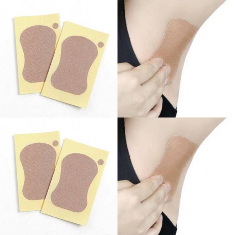 붙이는 겨드랑이 땀패드 10매세트 겨드랑이패치 땀흡수패드