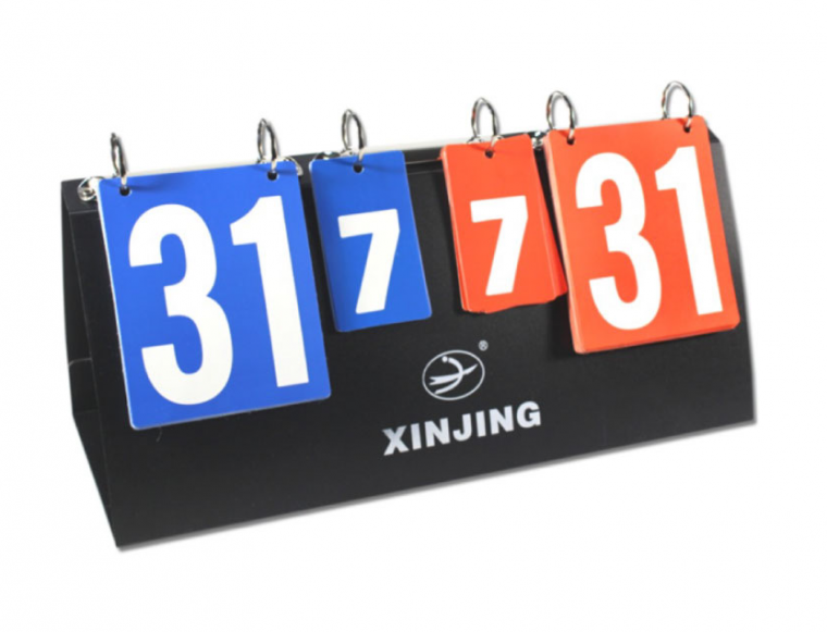 스코어보드 양면점수판 축구 야구 농구 배구 배드민턴 족구 탁구 휴대용점수판