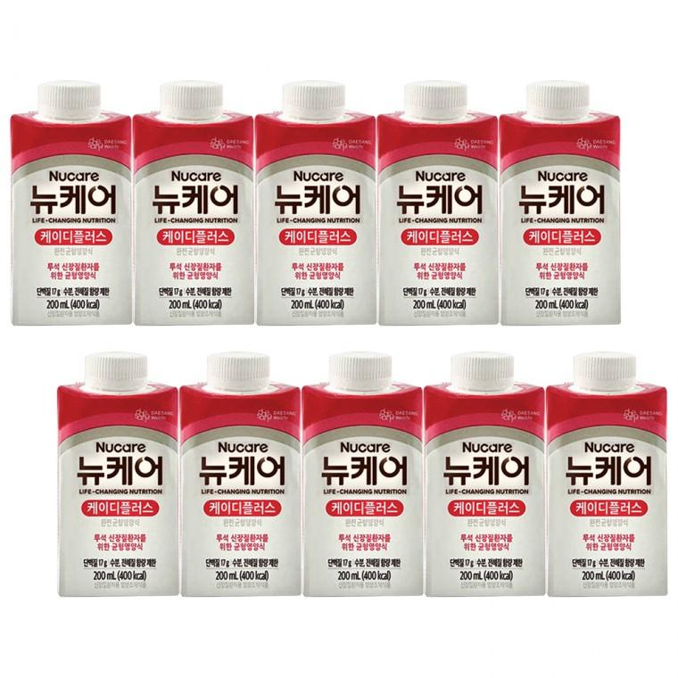 뉴케어 케이디플러스 200ml x 10팩 투석용
