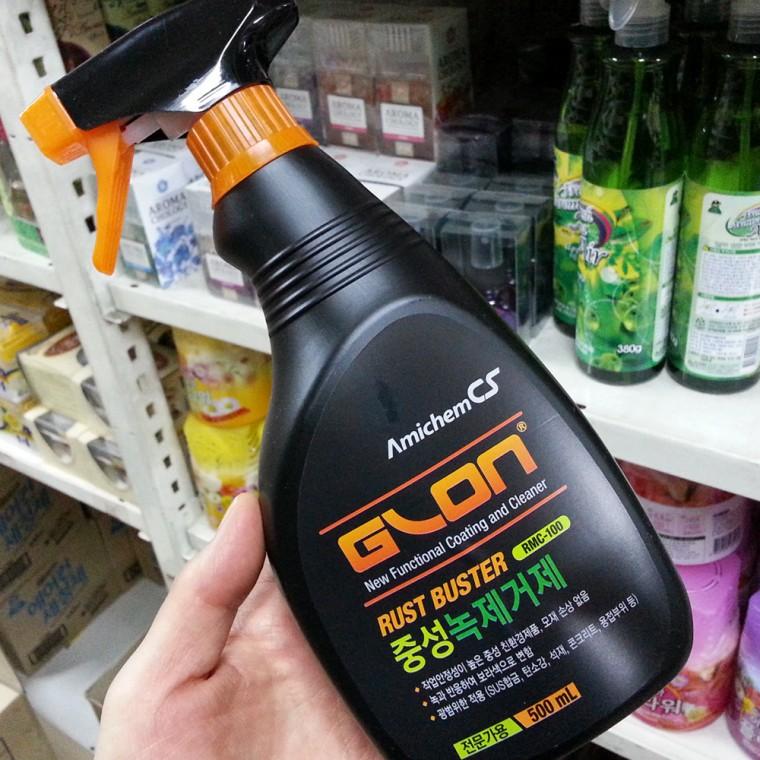 중성 녹제거제 RMC-100 500ml 아미켐 금속 부식 탄소강 석재 제거용 용접