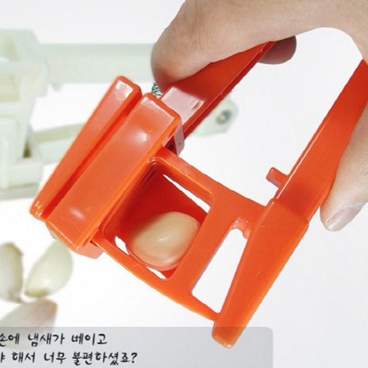 마늘슬라이서(오렌지)마늘세절기 마늘슬라이스기 채칼