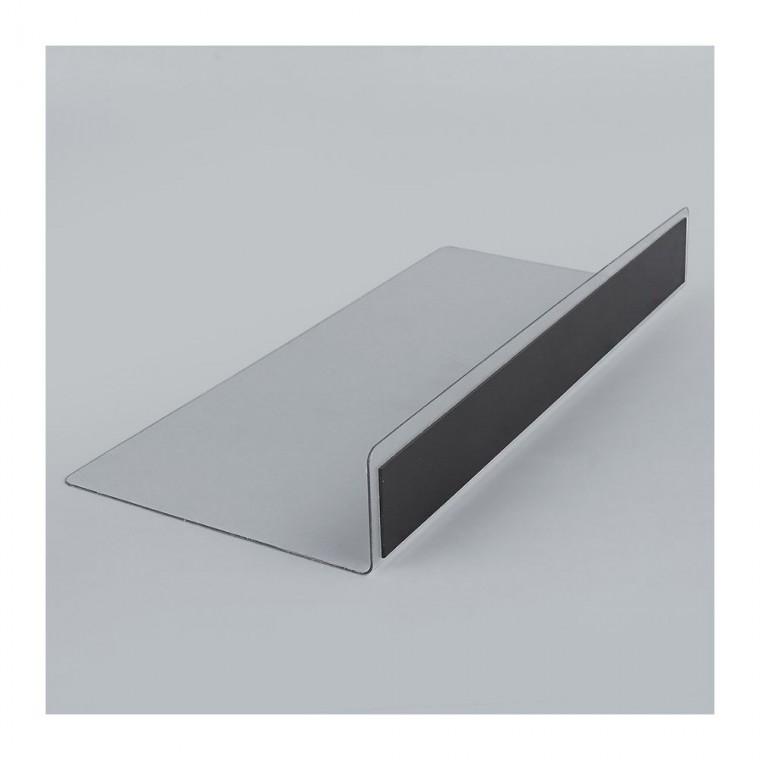 자석 L형 칸막이 서랍 정리 간편 분리 구획 1P 이동 28x12cm 투명