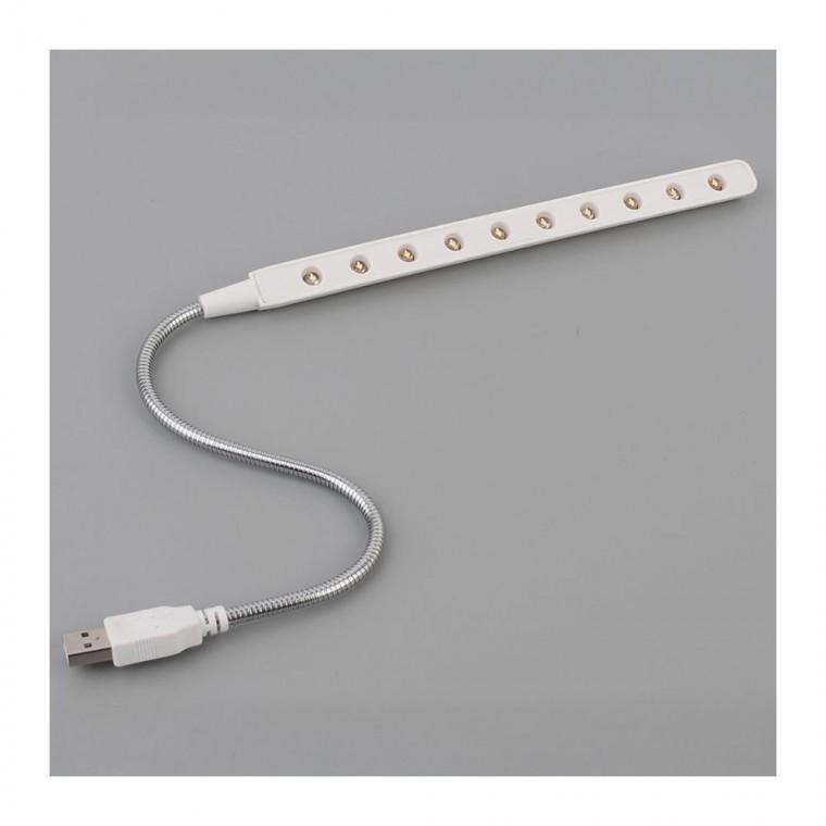 USB 충전 LED 침대 독서등 이동식 각도조절 무선 스탠드 책상