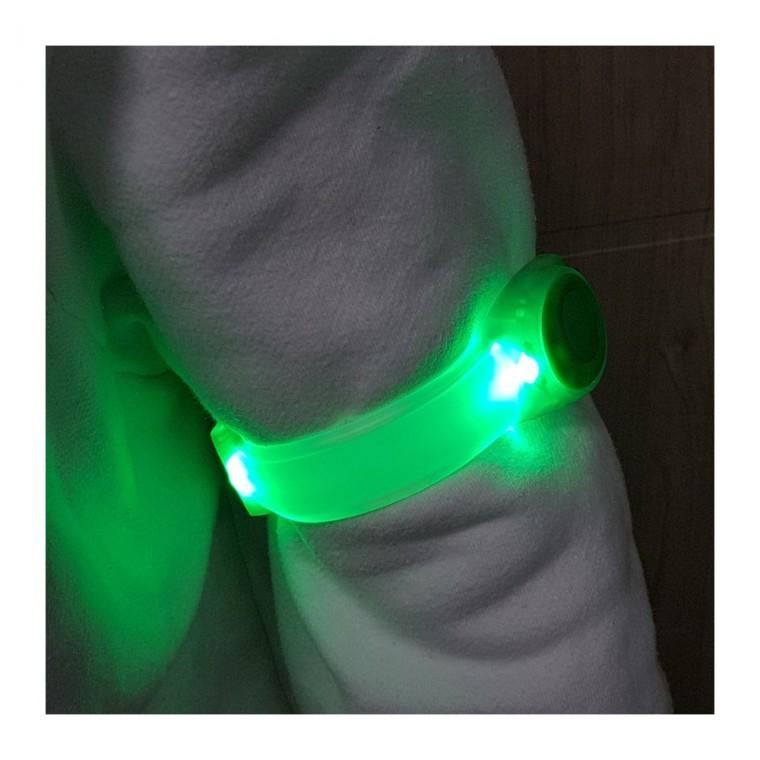 LED 안전 라이트 반사 런닝 야간 밴드 발광 팔목 조깅 손목 산책 충전