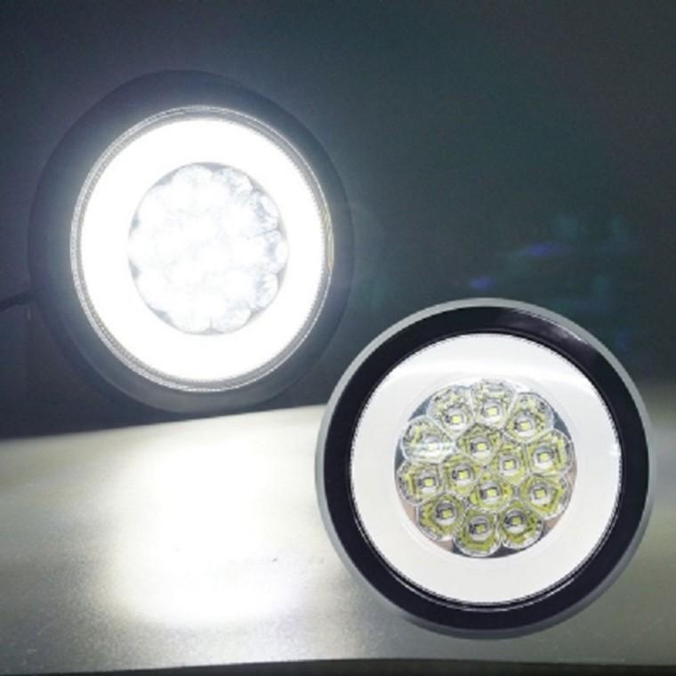 후진등 LED 테일램프 면발광 데루등 화이트 2WAY 1구