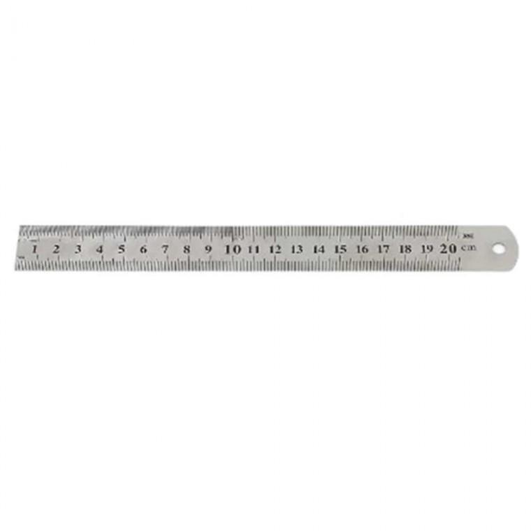(20cm) 스틸자 쇠자 철자 직자 스텐자 일자 사무용