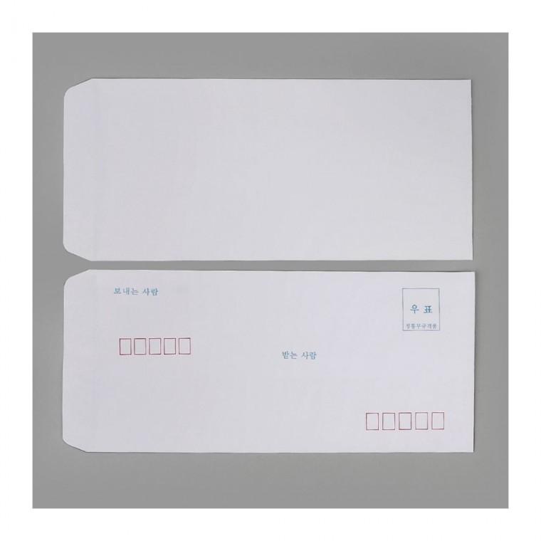 화이트 편지봉투 50P 초대장 우편 포장지 서신 카드