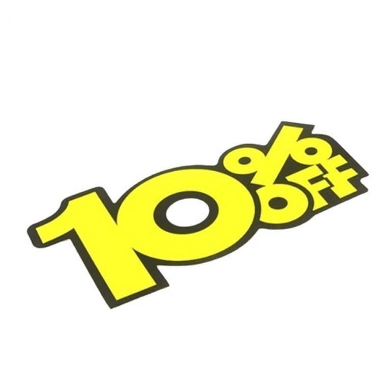 10P 할인쇼카드 마트 매장 가격할인 스티커 할인표시 마트용품 매장스티커