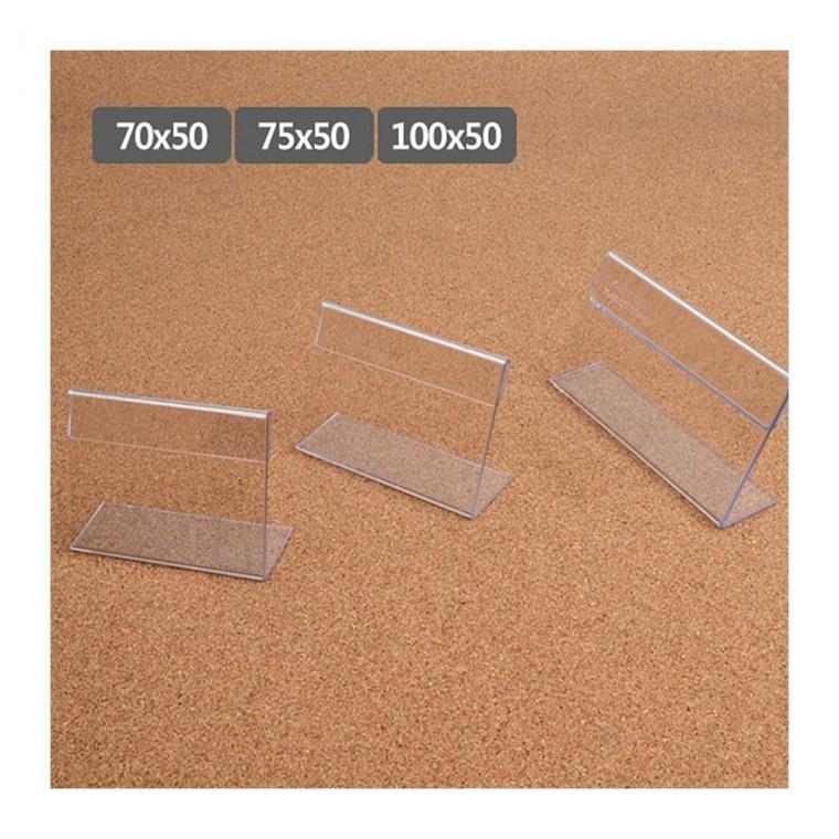 명함 카드 스탠드 투명 50mm 진열 가로형 탁상 아크릴