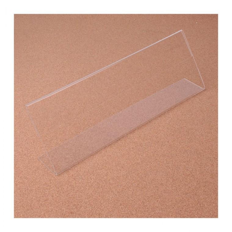300x100mm 투명 아크릴 명함 스탠드 케이스 가로 탁상 거치 진열