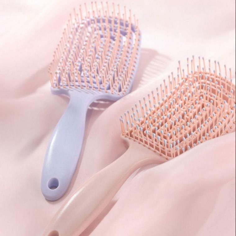 헤어 볼륨 소프트 스타일링 헤어브러쉬 머리빗 나무빗 미용빗 헤어빗 미용실빗