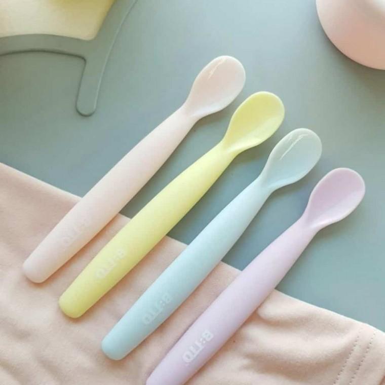 이유식스푼 1P 실리콘스푼 이유식숟가락 실리콘숟가락 아기숟가락 실리콘이유식스푼