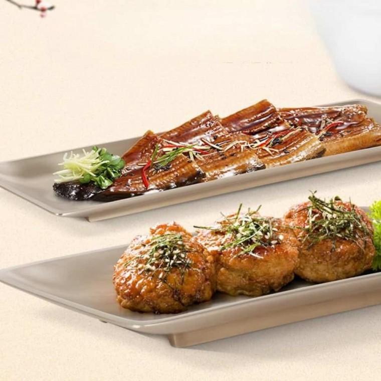 긴 사각접시 플레이팅접시 신혼접시 전통접시 집들이선물그릇 고급접시