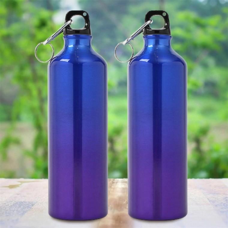 아웃도어 스포츠 물병 2개 750ml 스페이스 가벼운물병