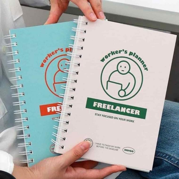 업무플래너 만년형플래너 업무일지 만년형다이어리 워커스 프리랜서플래너 6개월