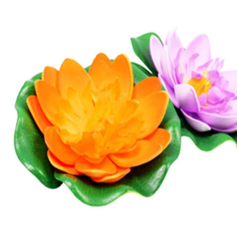 장식용 연꽃 1p 연못꾸미기 연꽃조화 예쁜조화꽃