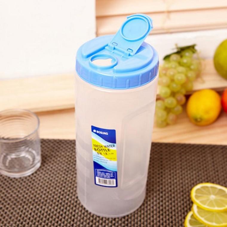 원형물병 1호 1.5L 물병유리 물병청소 주스병