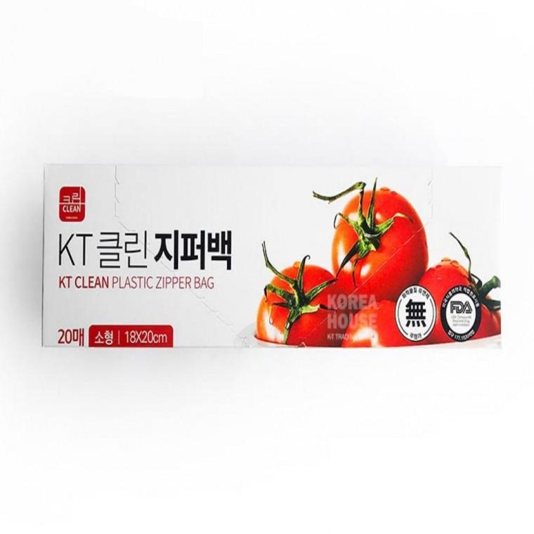 지퍼백 20매 18x20 위생지퍼백 소형비닐봉투 방수지퍼백