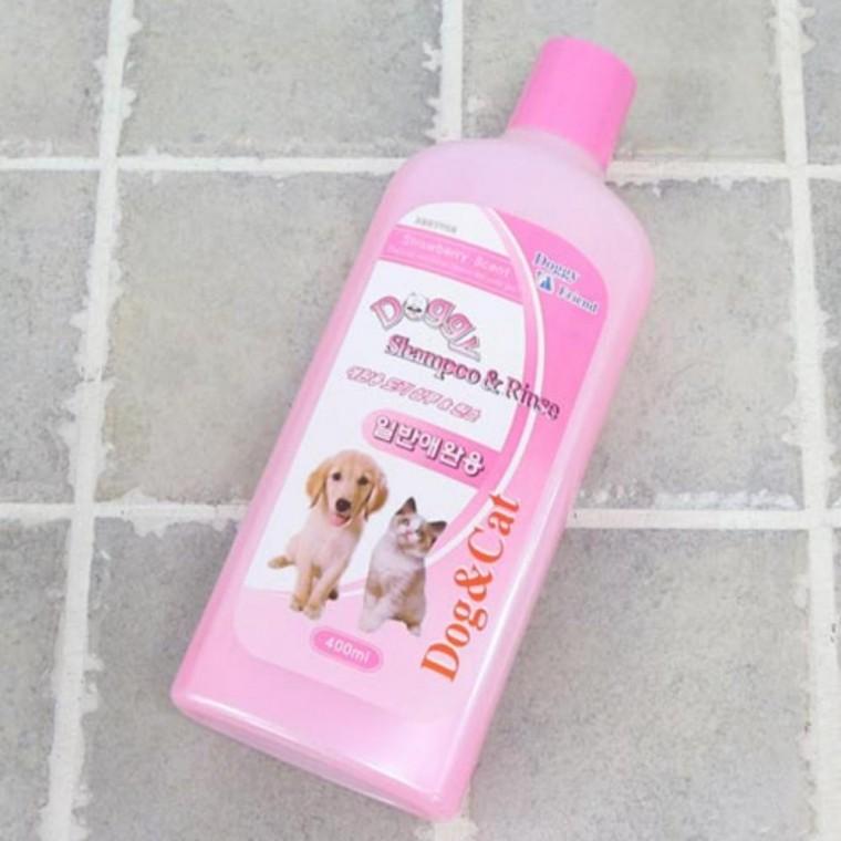 도기샴푸 애완용400ml 반려동물샴푸 고양이린스 강아지컨디셔너