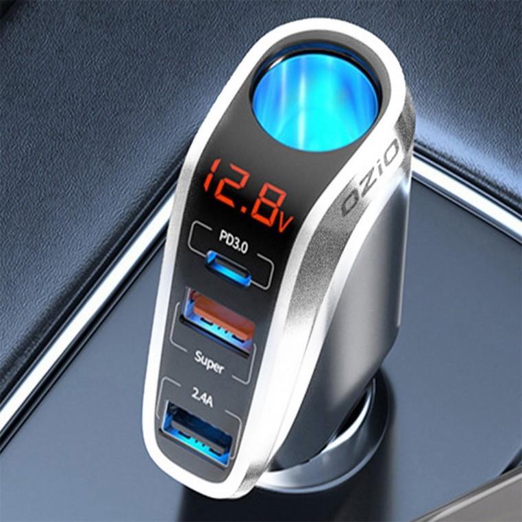 차량용 USB 3포트 고속충전 시거잭 고속 USB 충전