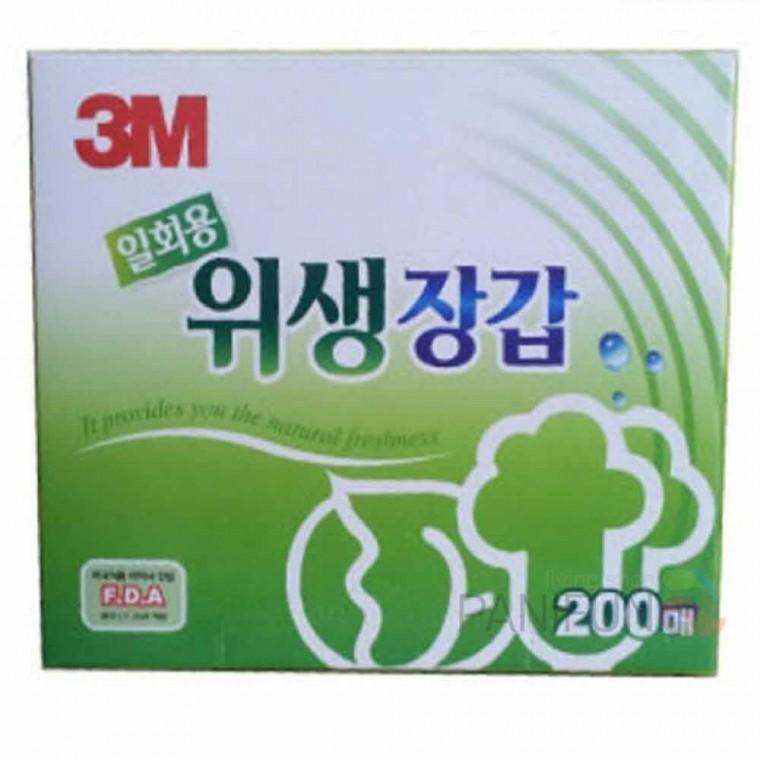 퍼니 3M 일회용위생장갑 200매 3M후레쉬장갑 1회용비닐장갑 1회용장갑