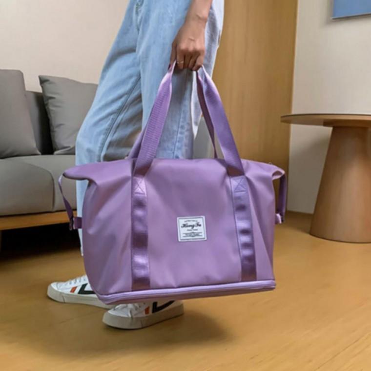 여행용 보스턴백 캐리어 보조 접이식 대용량 파우치 가방