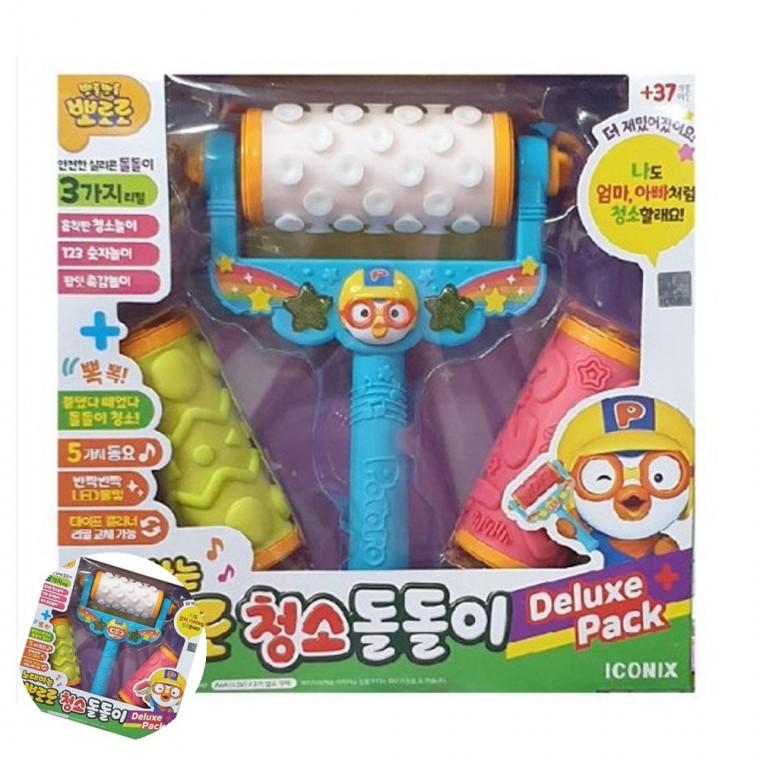 키친놀이 요리놀이 아동소꿉놀이 아기소꿉놀이 어린이소꿉놀이 뽀로로 노래하는 청소 돌돌이 디럭스