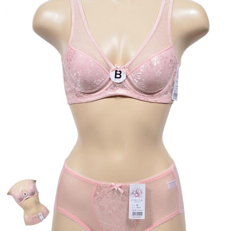턴 B컵 브라팬티세트 중년팬티 여자속옷세트 엄마속옷 풀컵브라 아줌마속옷