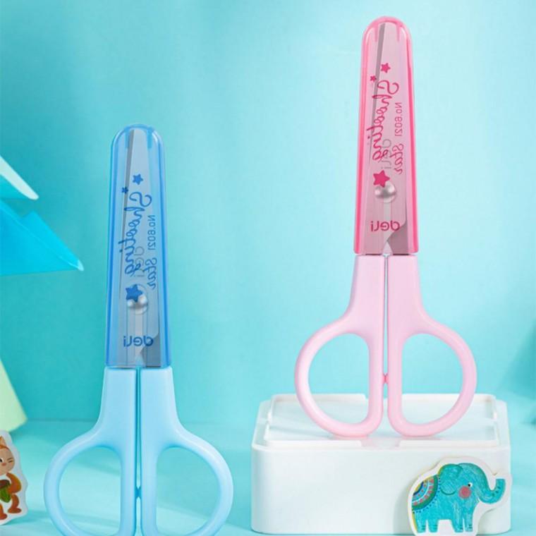 케이스 델리 다용도 가위 종이 다용도 문구 케이스 작은 휴대용 깔끔한