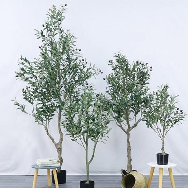 올리브나무 조화 150cm 대형조화화분