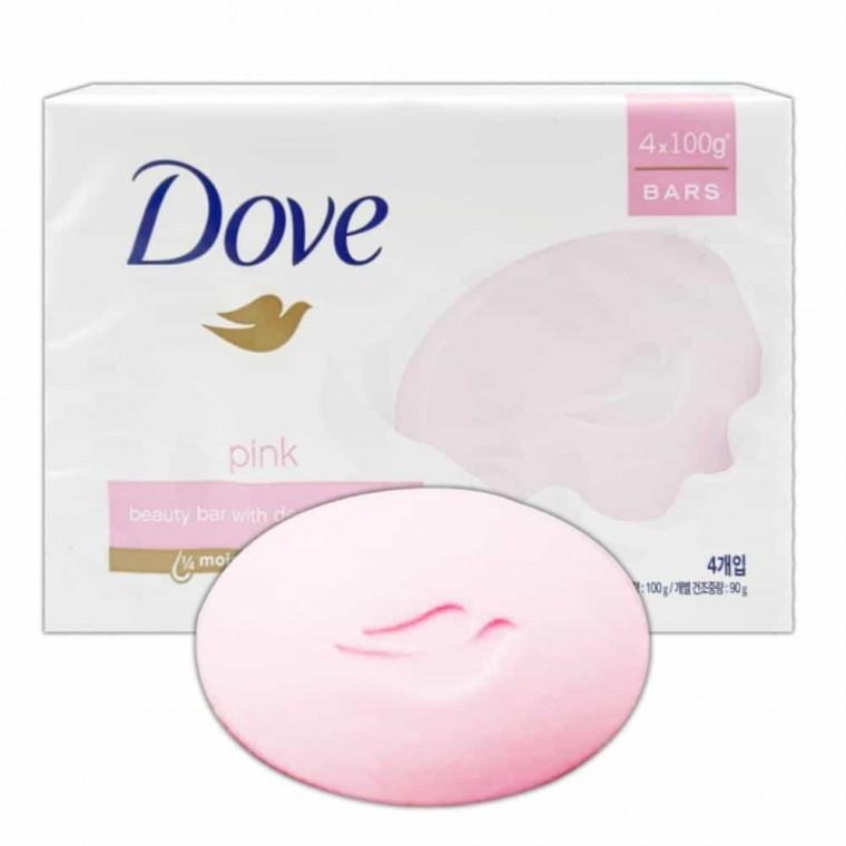 핑크 뷰티 바 100g 4P 손비누 고체비누 세수비누