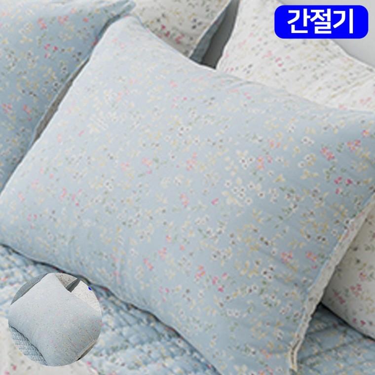 교체베개커버 호텔베개커버 유아베개커버 키즈베개커버 배게덮개 빈티지플라워 마이크로 모달 간절기 베개