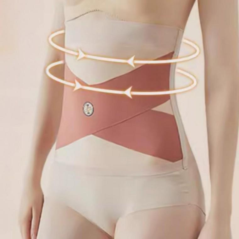 X자 슬림 다이어트 뱃살 보정 속옷 허리 보호대 땀 코르셋 밴드 복대