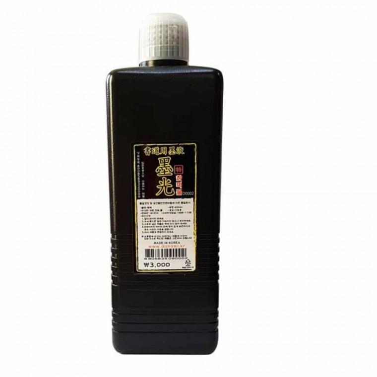 서예 먹물 450ML 동양화재료 서예재료 한국화물감 민화재료 한국화재료