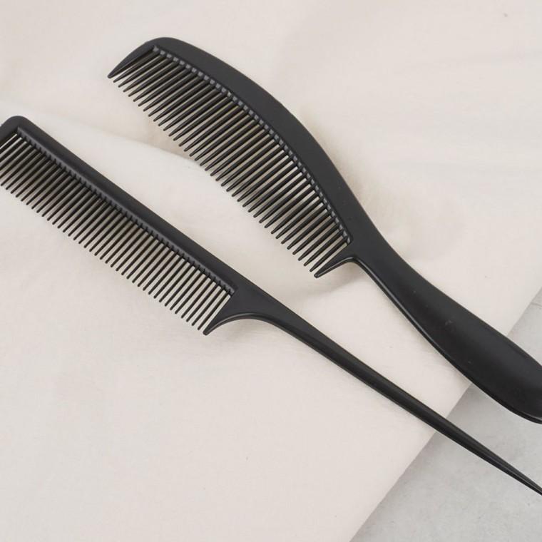 블랙 헤어빗 2P 정리 올림머리 고정 고정핀 머리빗 헤어핀 뷰티소품