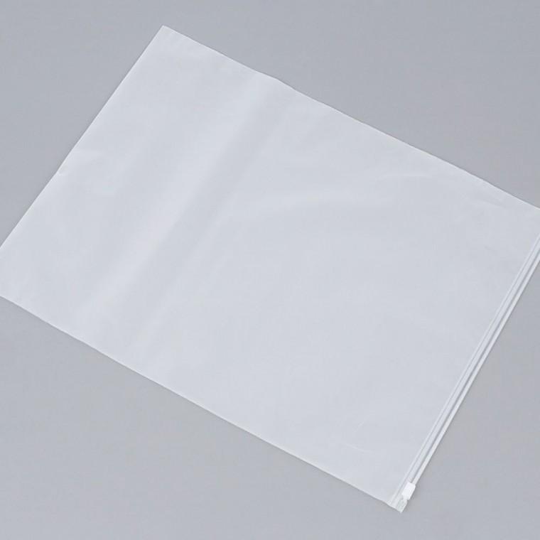 수납용지퍼백 반투명 PVC 지퍼 옷 의류 여행 이불 파우치 정리 30x40cm